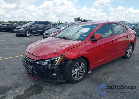 2020 Hyundai Elantra Sel из США, поврежденный, VIN 5NPD84LF9LH555991